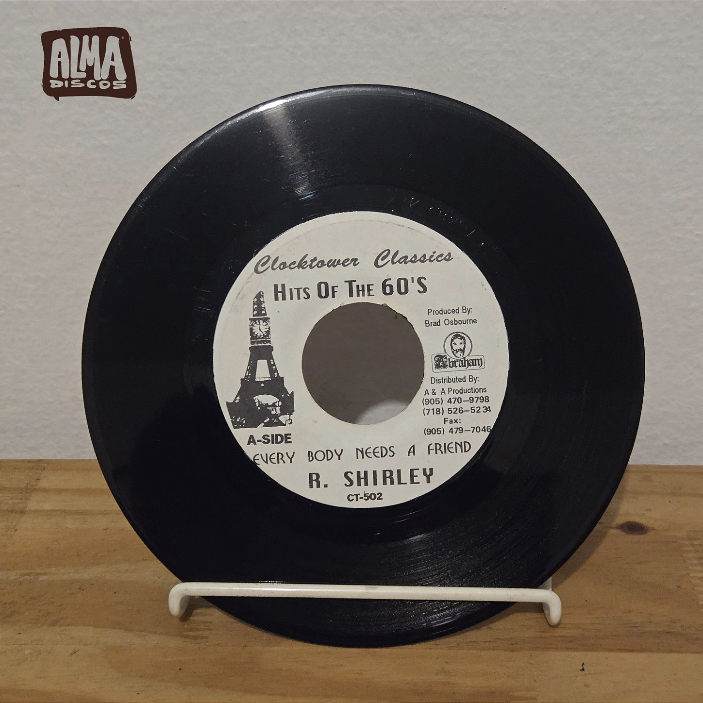 R. SHIRLEY /K. TUBBY - EVERY BODY NEEDS A FRIEND / FRIENDS VERSION (7`)
