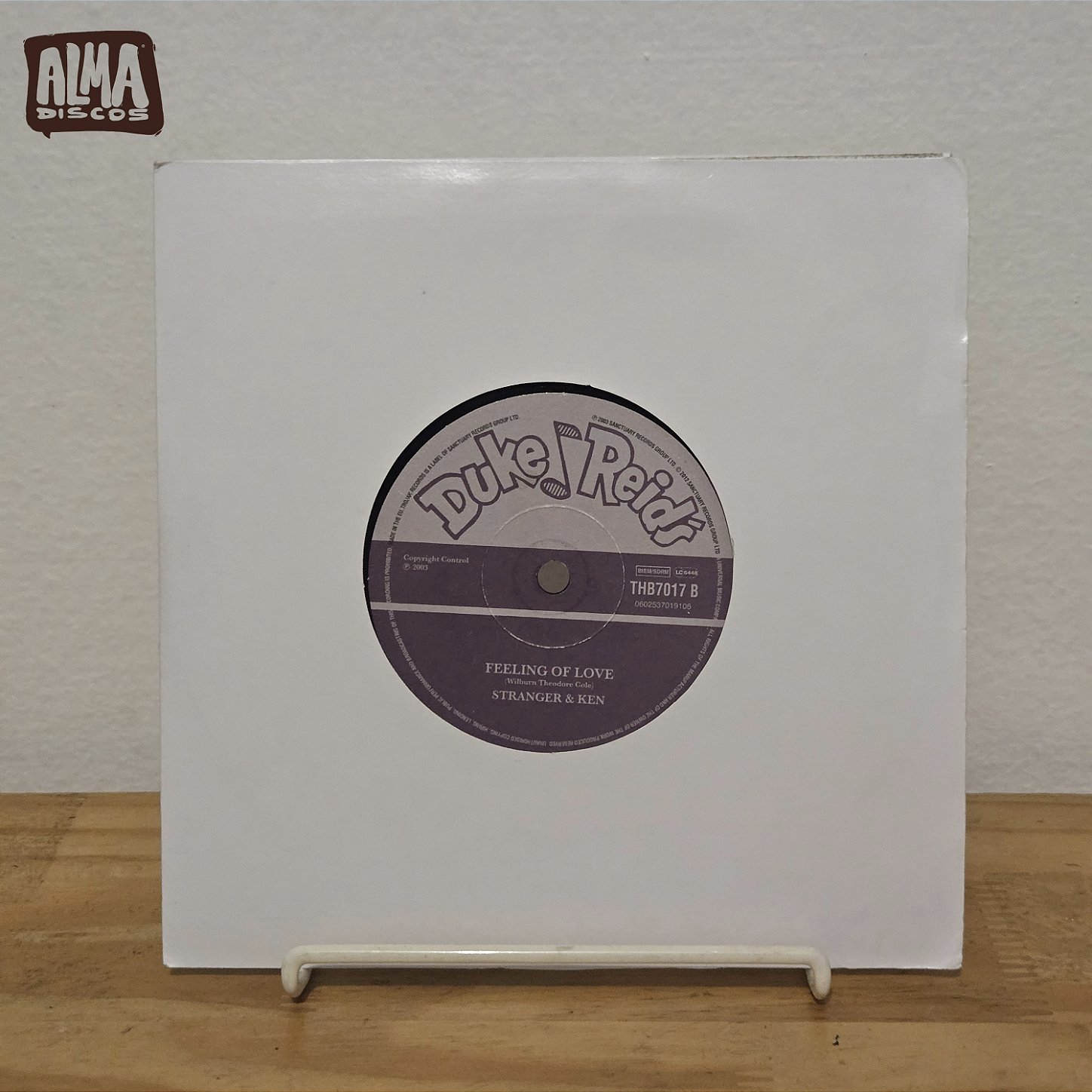 STRANGER & KEN / ROLAND ALPHONSO & DUKE REID`S BAND - FEELING OF LOVE / EASTER BONNET (7`)