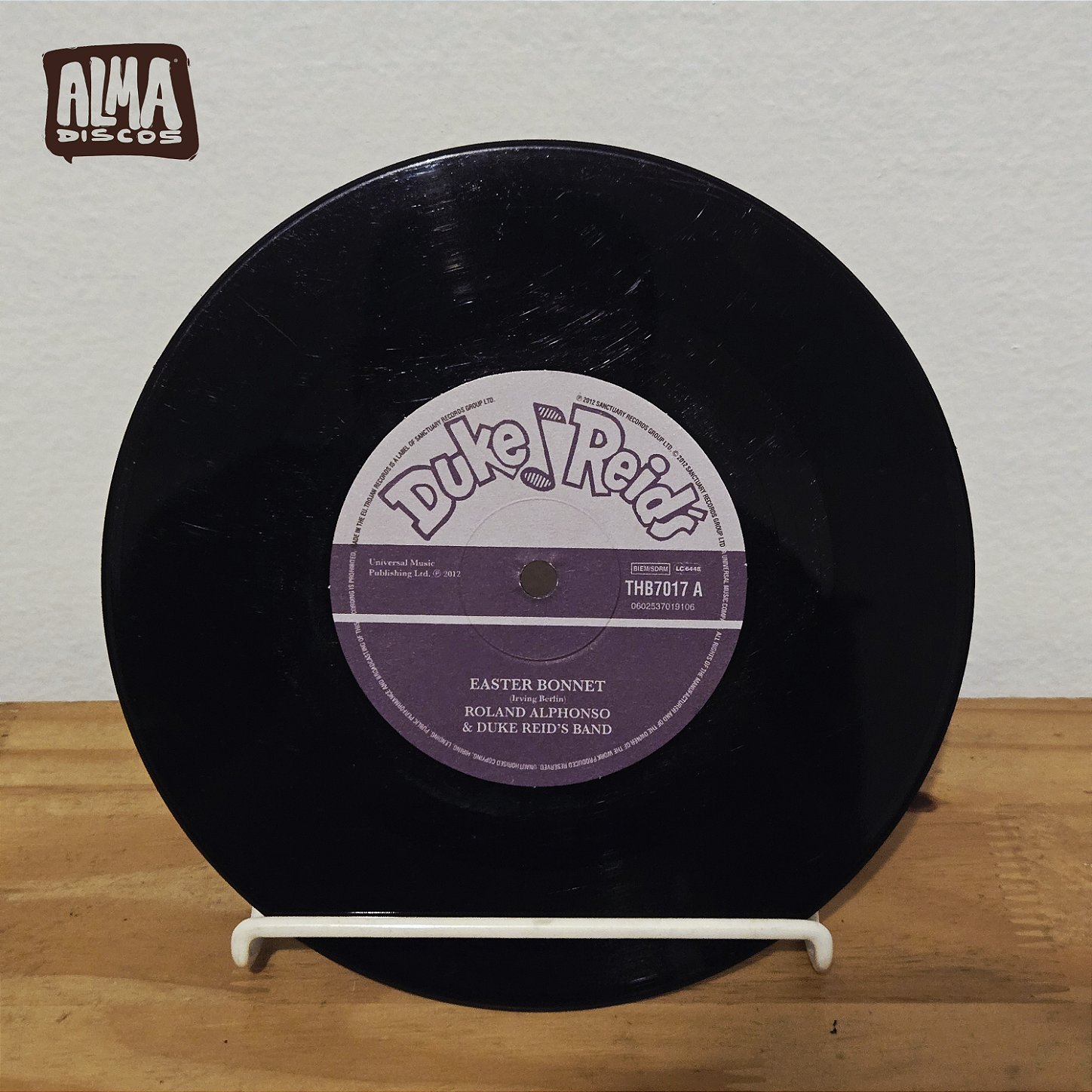 STRANGER & KEN / ROLAND ALPHONSO & DUKE REID`S BAND - FEELING OF LOVE / EASTER BONNET (7`)