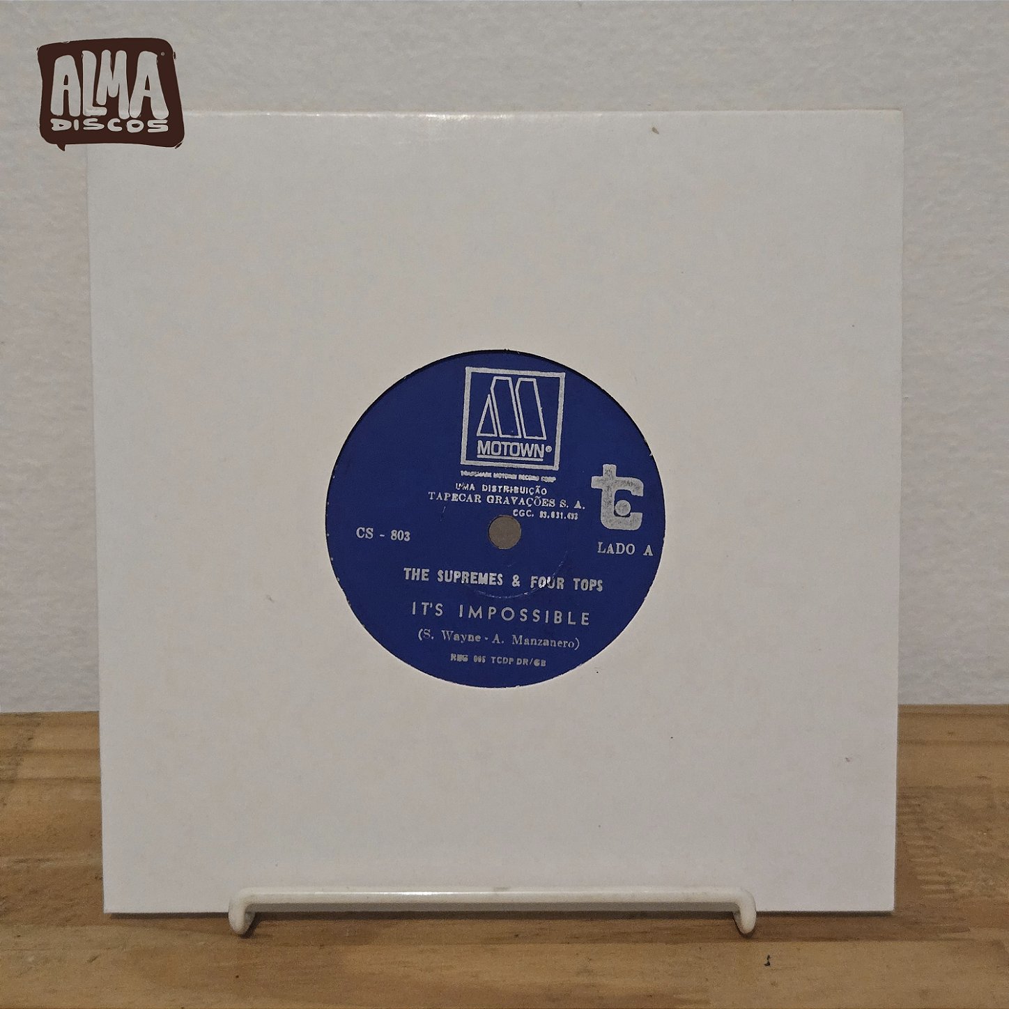 The Supremes & Four Tops - It`s Impossible / If Could Build My Hole World Around You (7`)