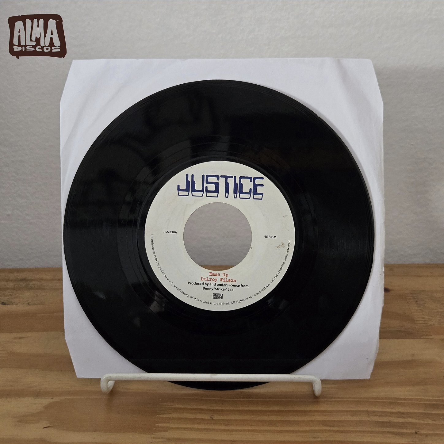 DELROY WILSON - EASE UP / VERSON