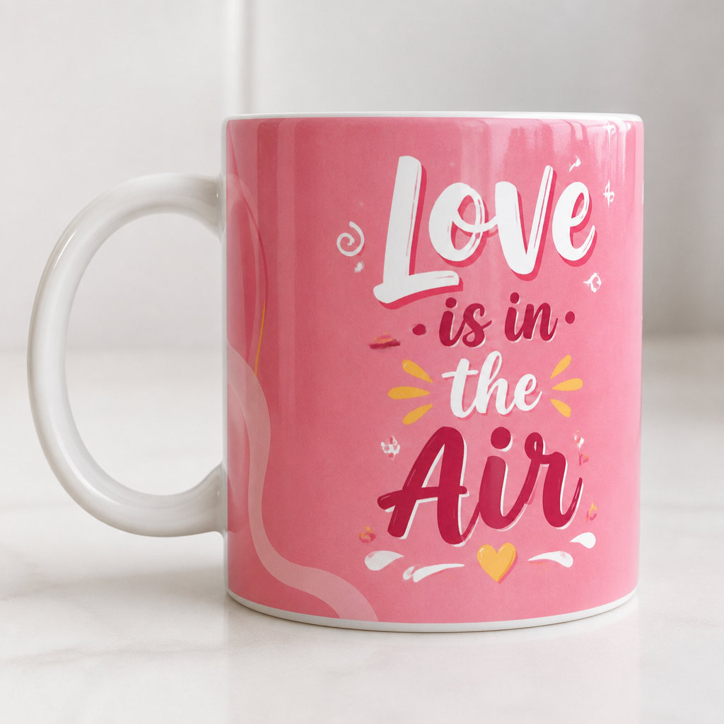 Caneca de Porcelana Amor - 350ml
