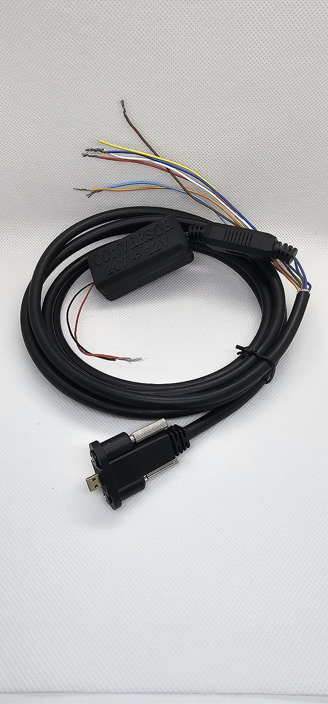 CABO Energia 9 vias para Rastreador Via Satélite SmartOne C - 24V