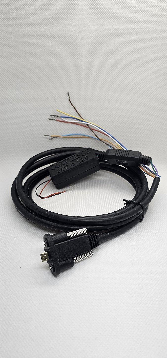 CABO Energia 9 vias para Rastreador Via Satélite SmartOne C - 24V