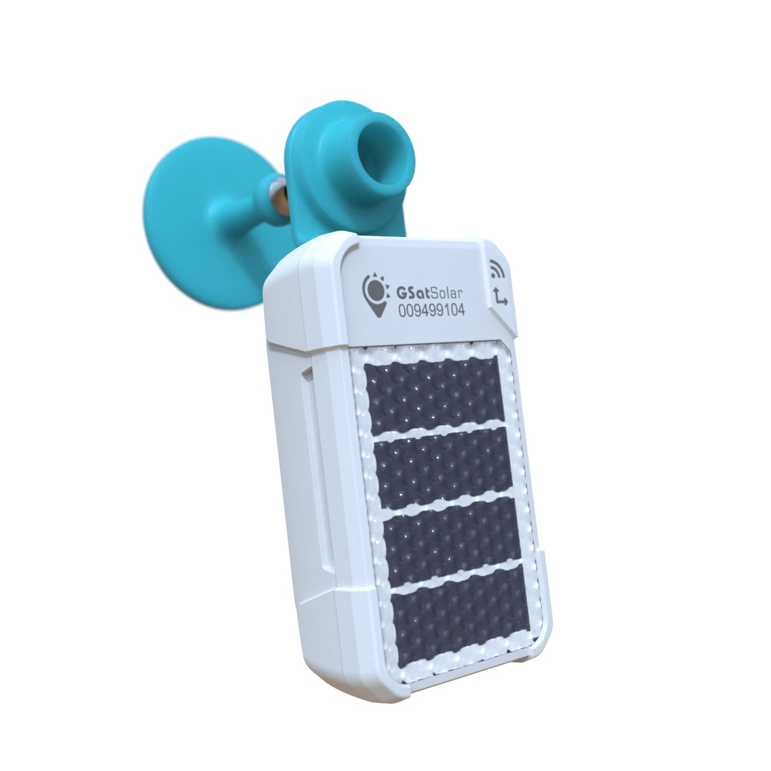 Mini Rastreador Via Satélite Solar - GSAT