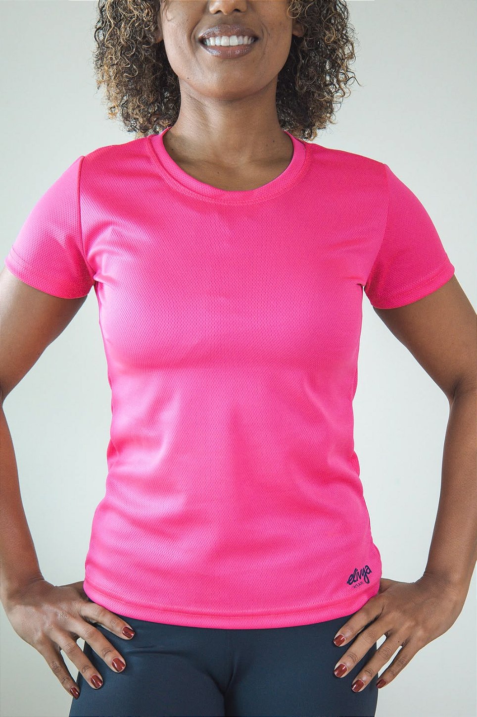 Camiseta de tecido respirável
