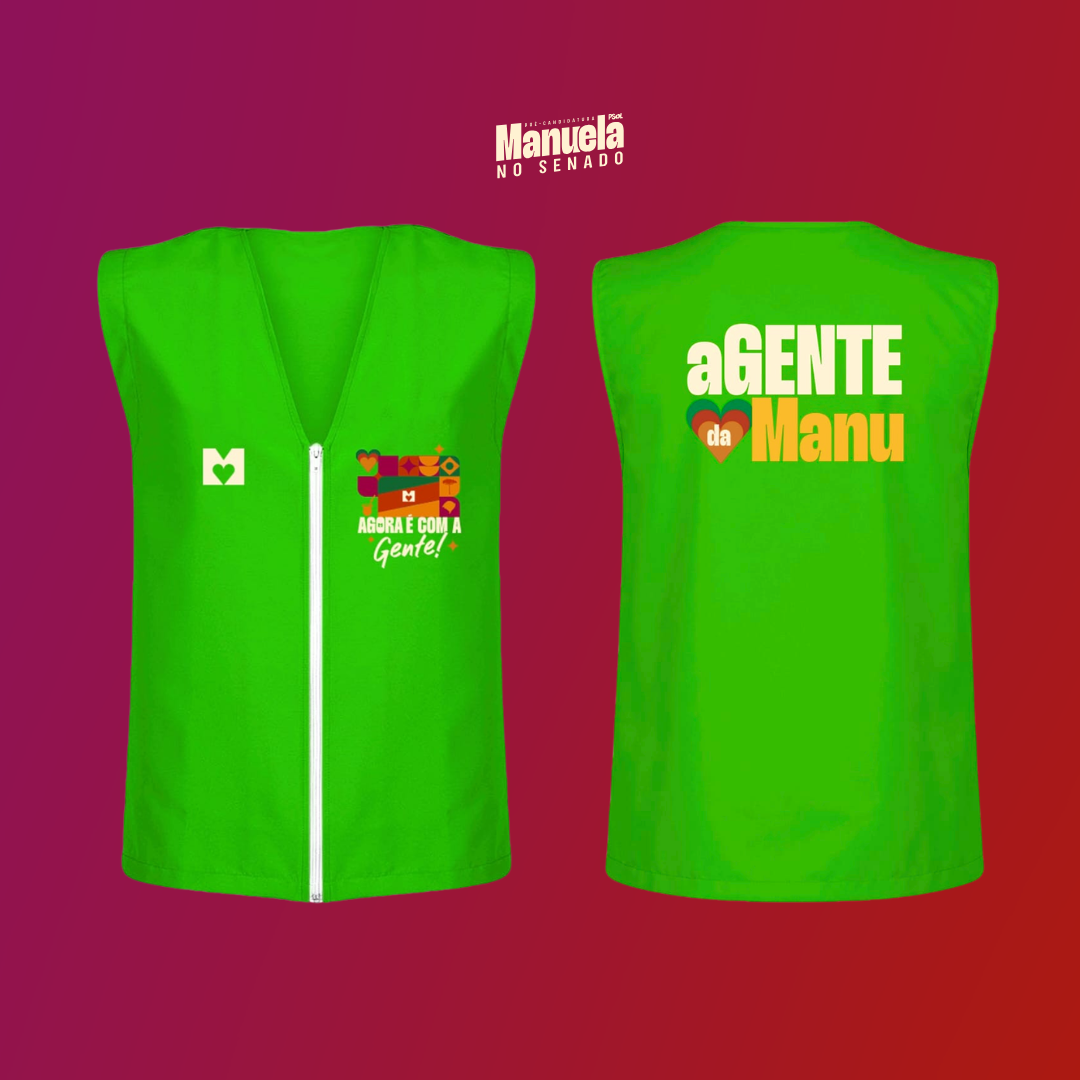 Colete aGente da Manu