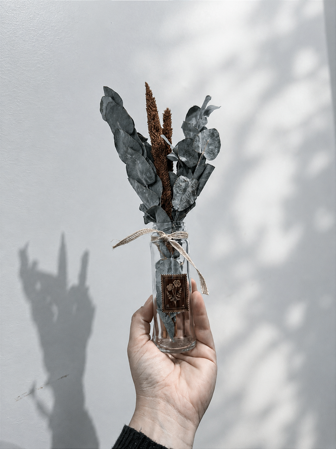 Arranjo Seco Decorativo - Coleção Bromélia