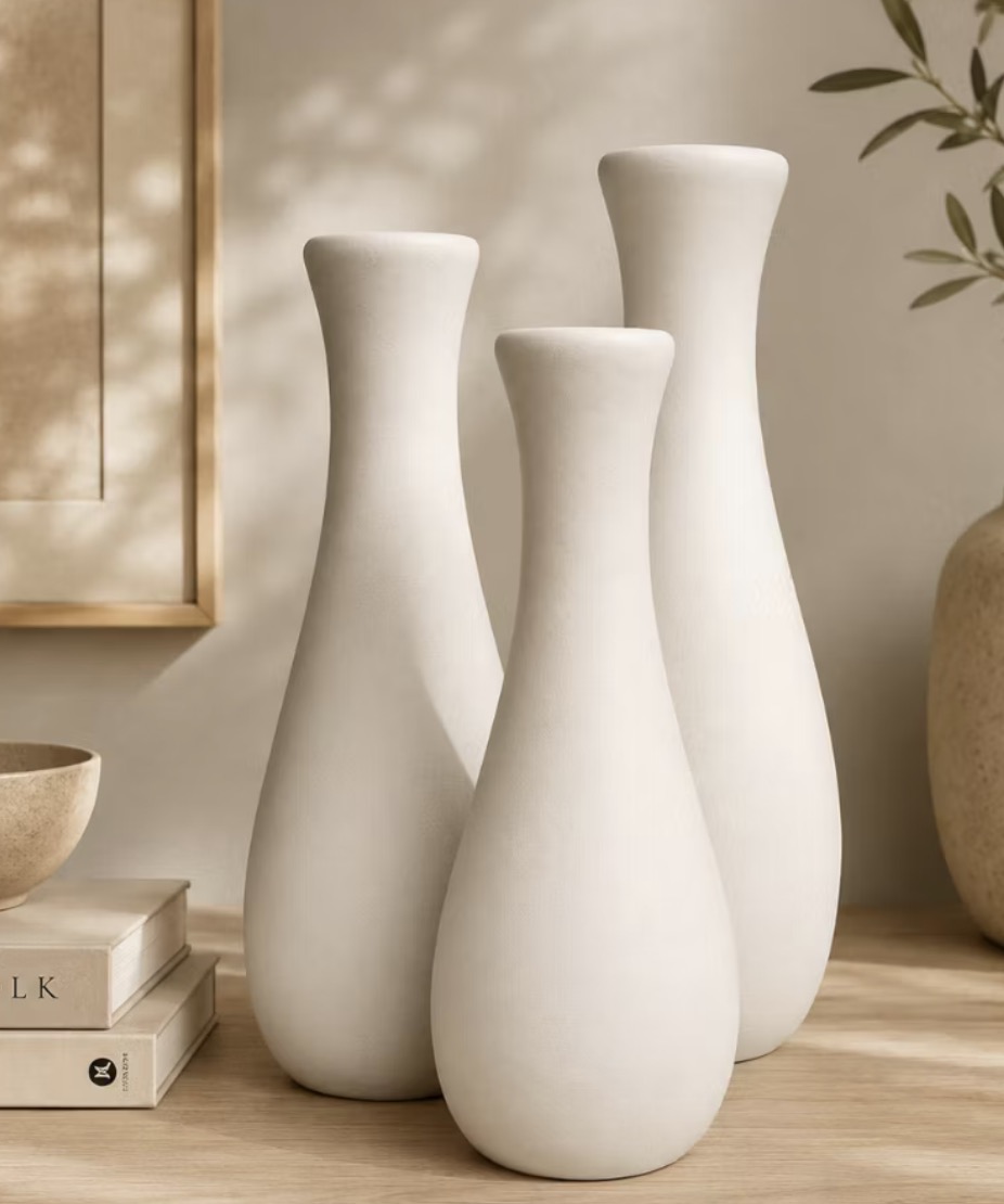 Vaso Decorativo de Mesa 15cm - Coleção Artefato