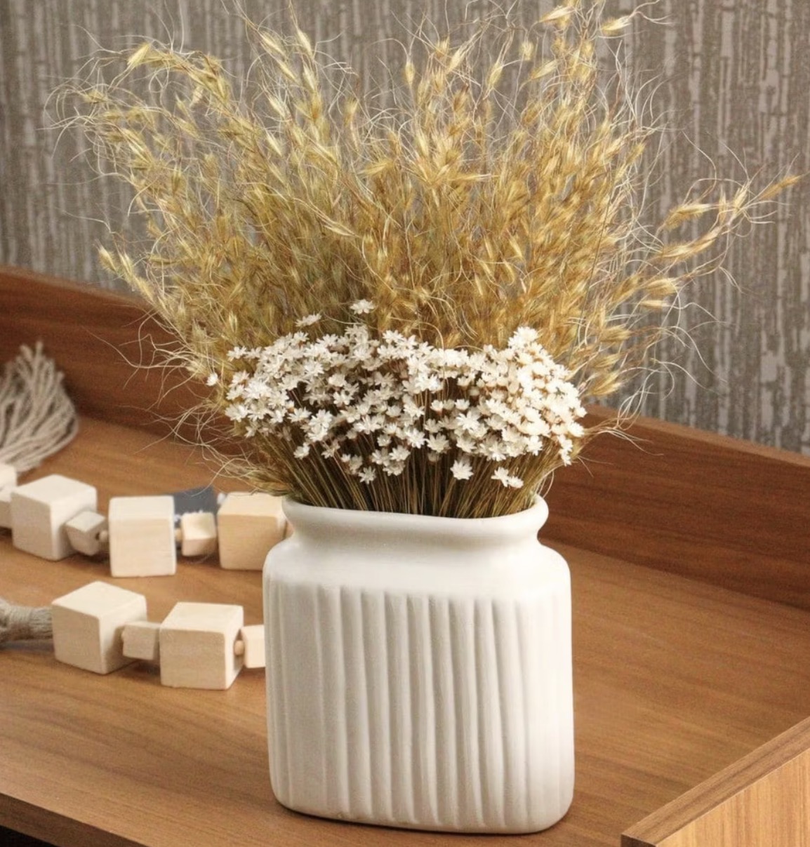 Vaso Decorativo de Mesa 15cm - Coleção Artefato