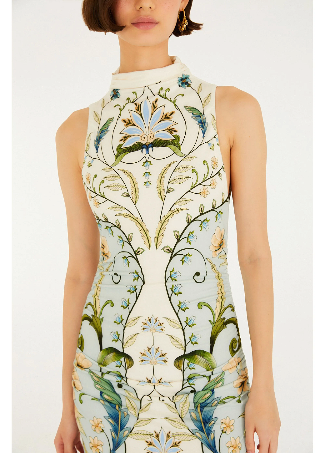 Vestido Midi Estampado Milena
