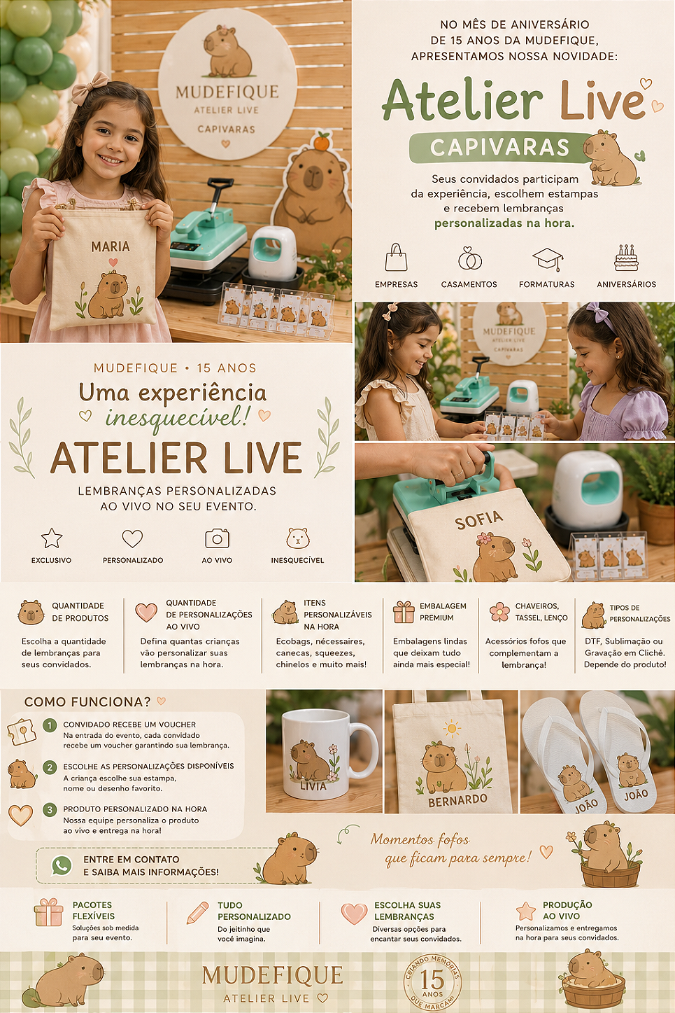 Personalize Ao Vivo!