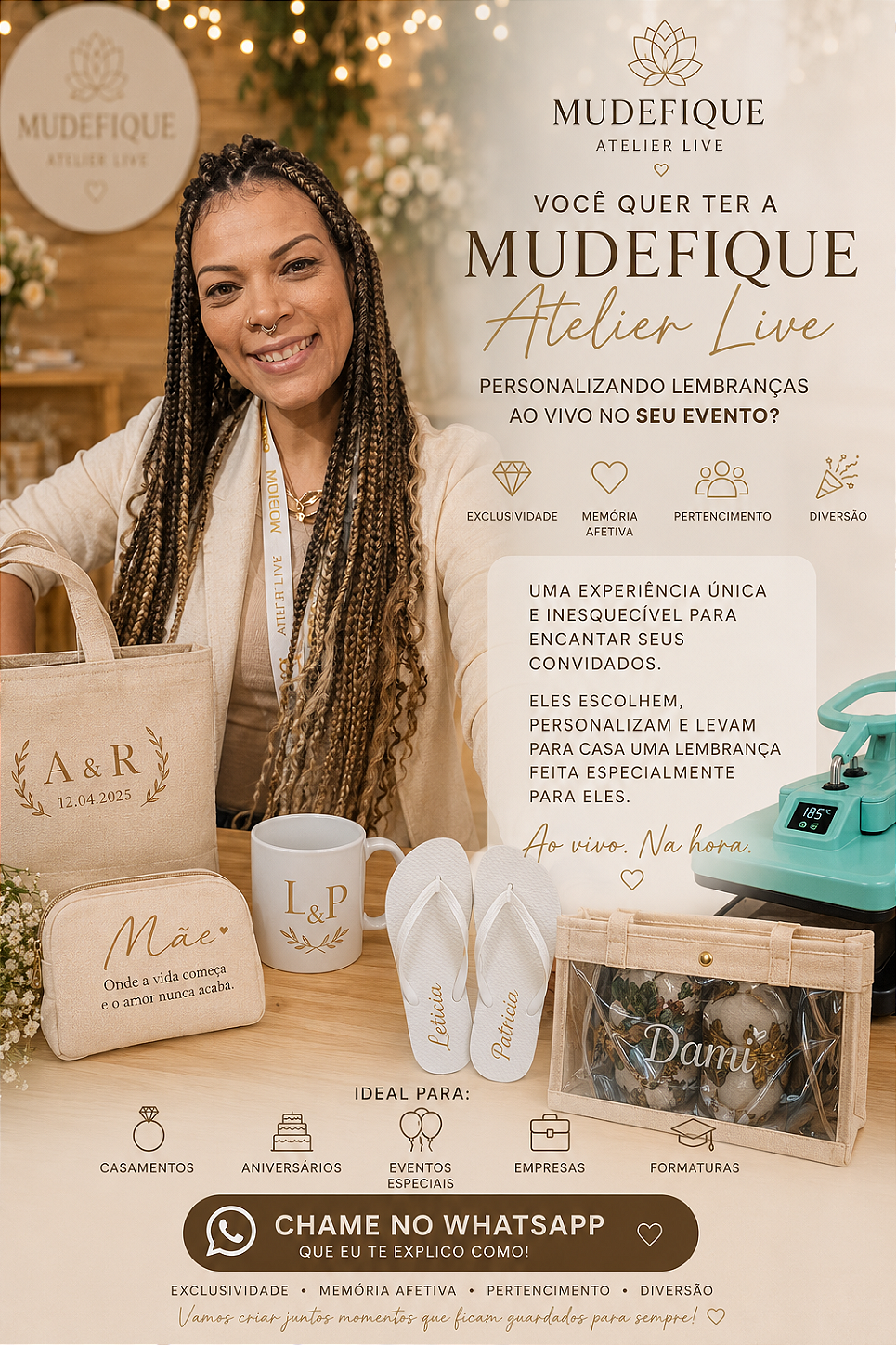Personalize Ao Vivo!