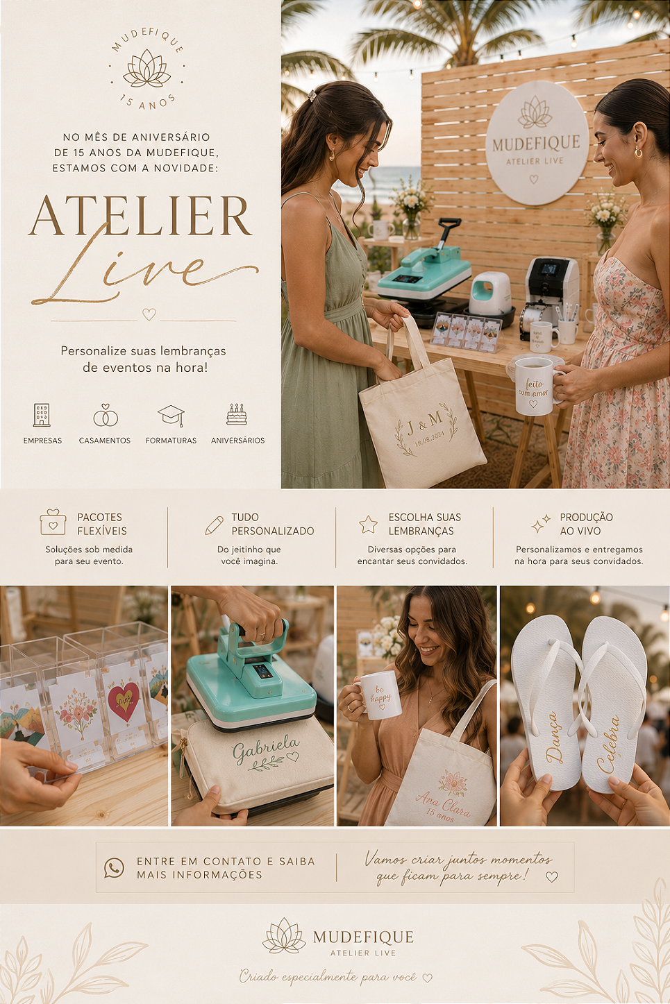 Personalize Ao Vivo!
