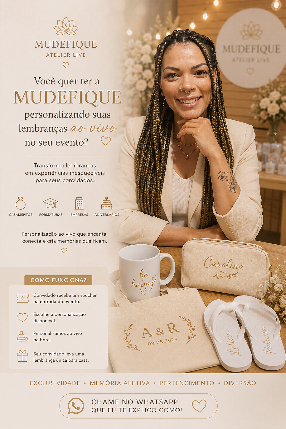 Personalize Ao Vivo!