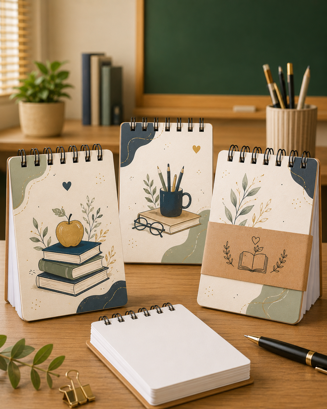 Bloco de Notas com Capa em MDF