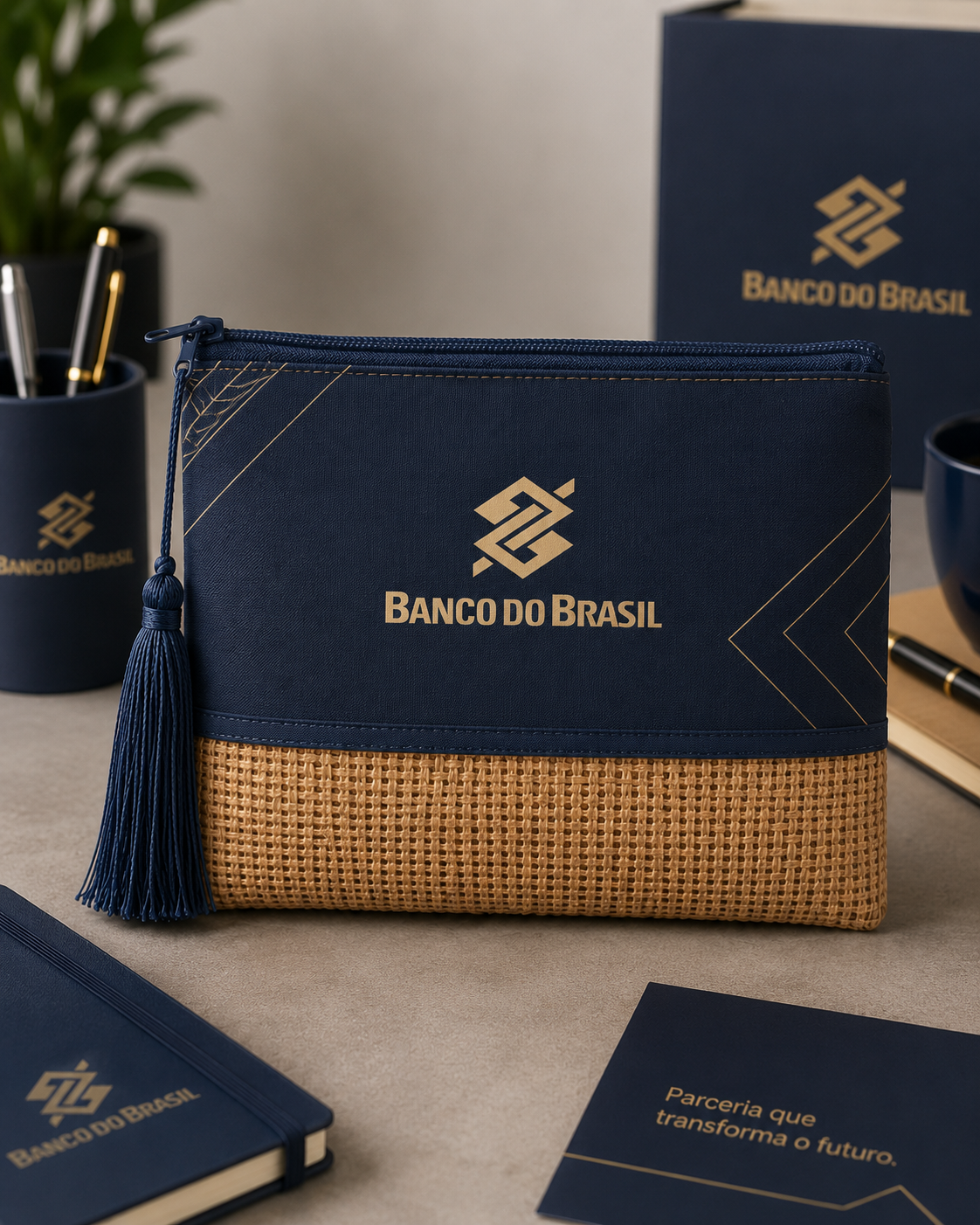 Necessaire Flat Personalizadas - MÉDIA