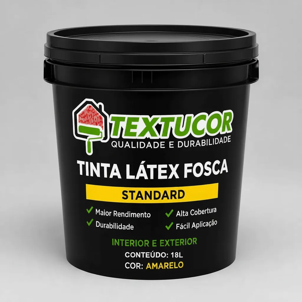 Tinta Acrílica Látex Fosca Standard 18l Uso Interno E Externo