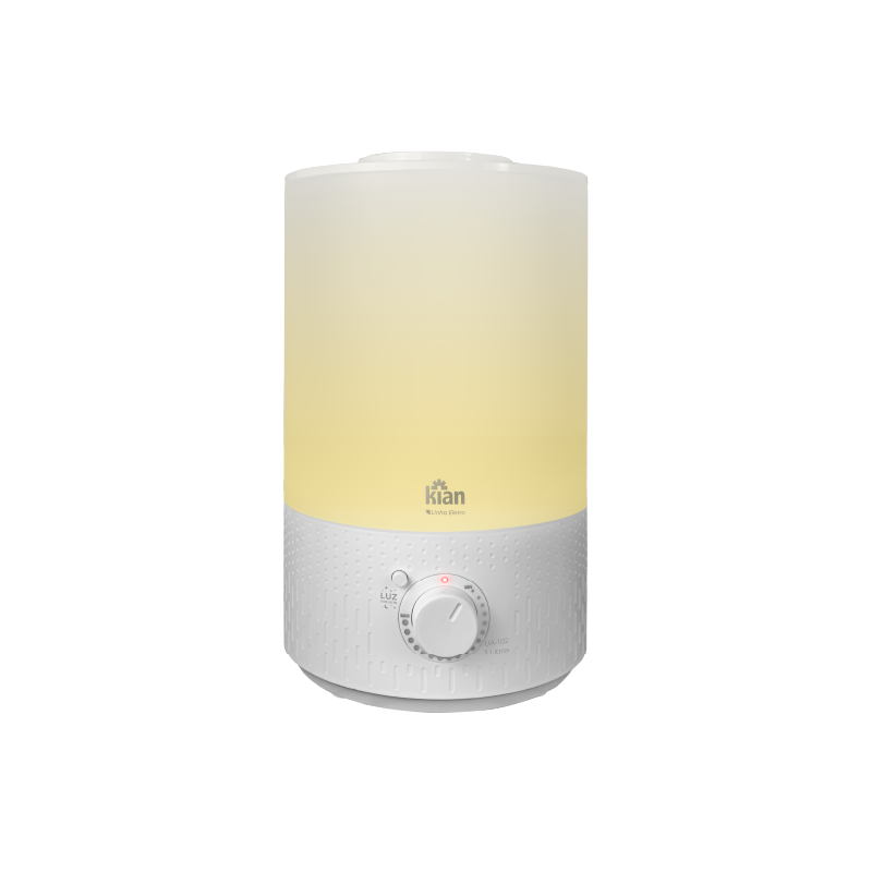 Umidificador de Ar com Luz Noturna - 3L