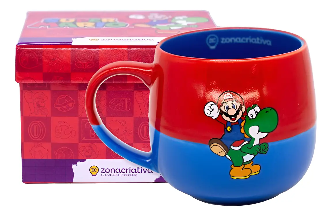 Caneca Maggie - Super Mario