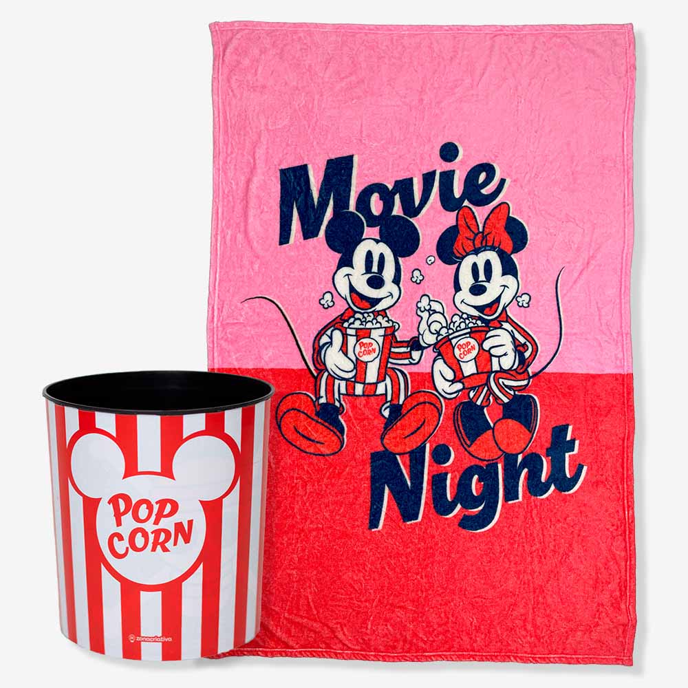Kit Balde + Manta - Minnie e Mickey