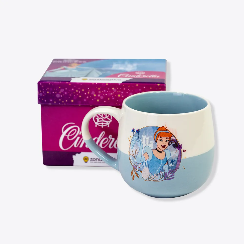 Caneca Maggie Cinderela - Princesas