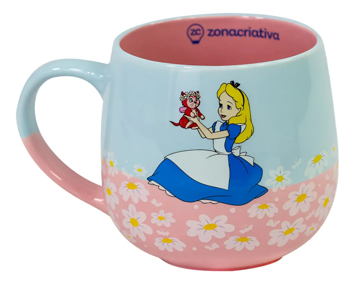 Caneca Maggie Alice no País das Maravilhas - Princesas