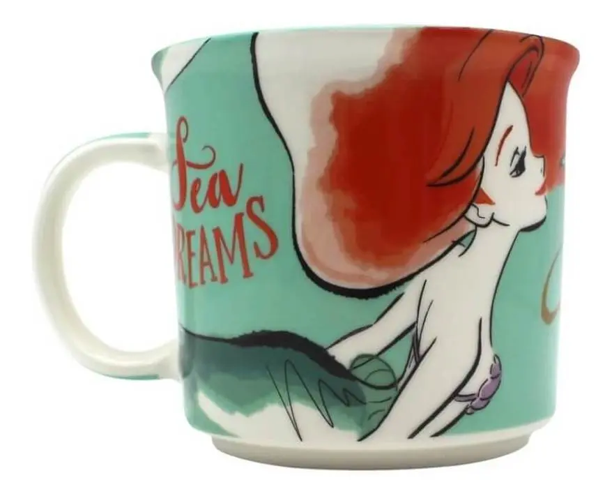 Caneca Tom Ariel Aqua - Princesas