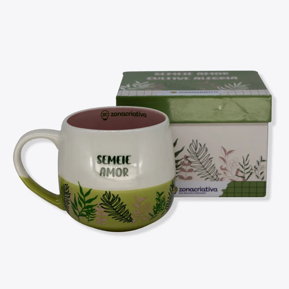 Caneca Maggie Jardinagem - Semeie Amor