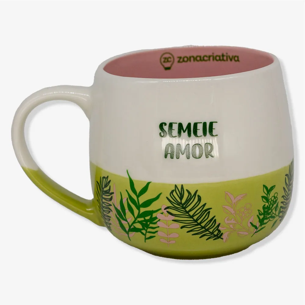 Caneca Maggie Jardinagem - Semeie Amor