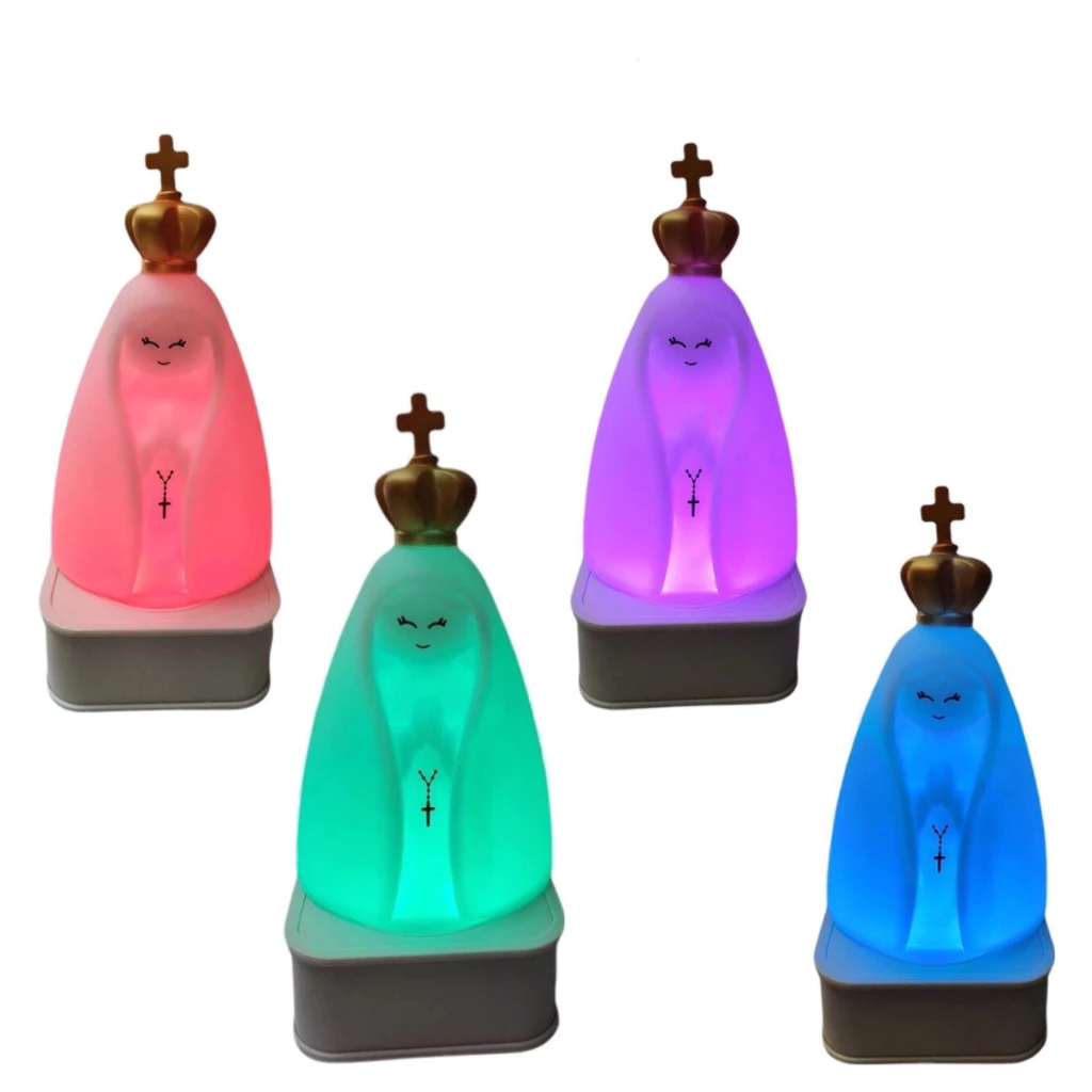 Abajur Luminária de Borracha - Nossa Senhora