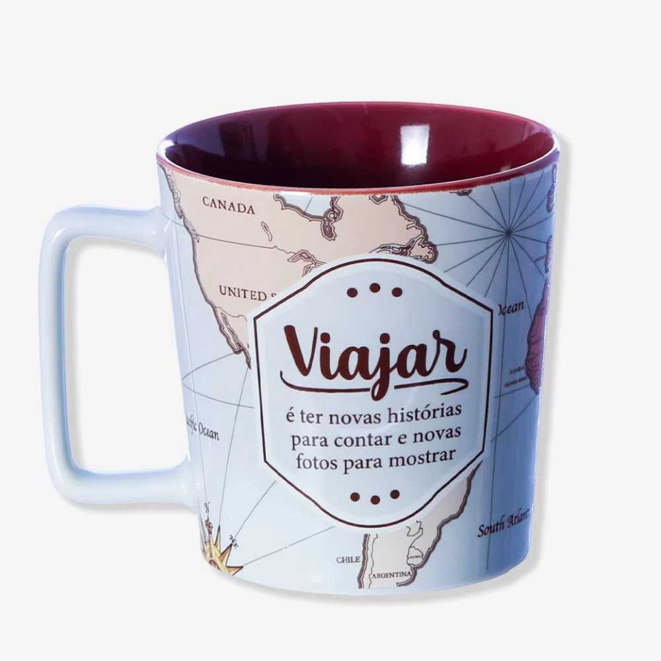 Caneca Buck Viajar - Novas Histórias
