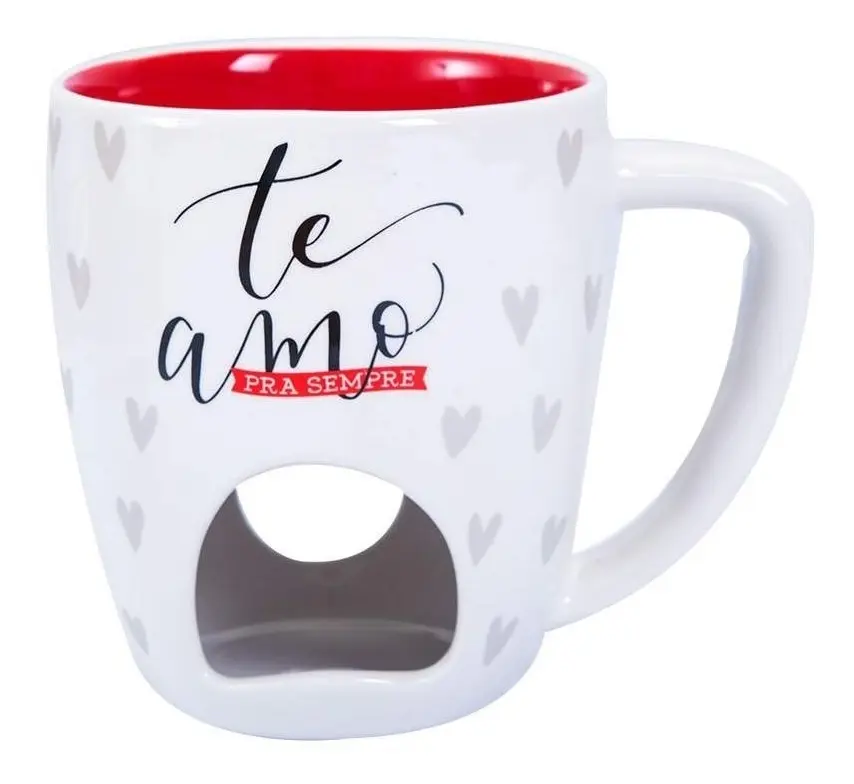 Caneca Fondue - Te Amo