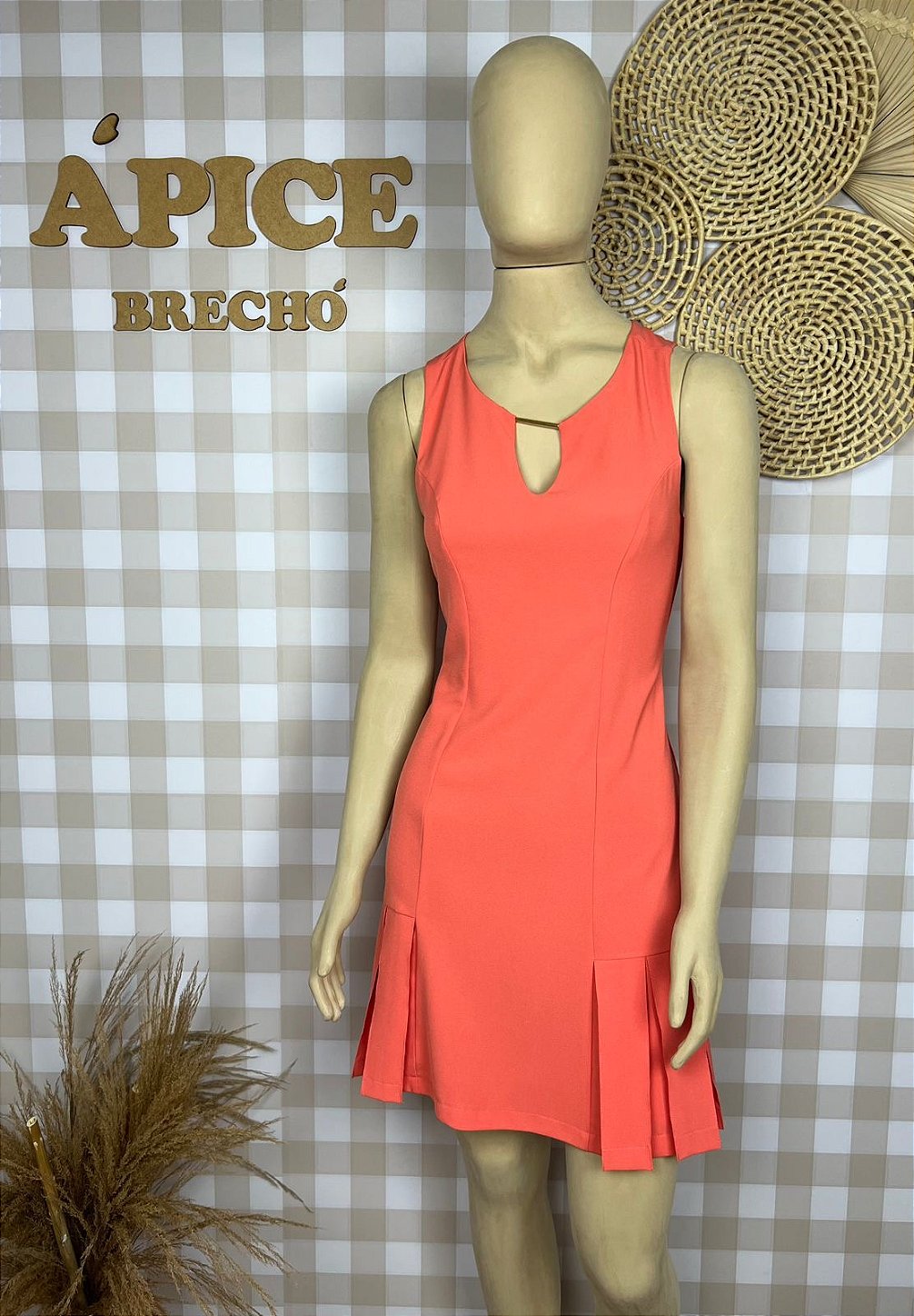 Vestido Mob Coral Comfy