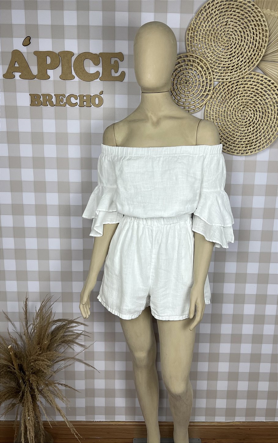 Macacão Curto Zara