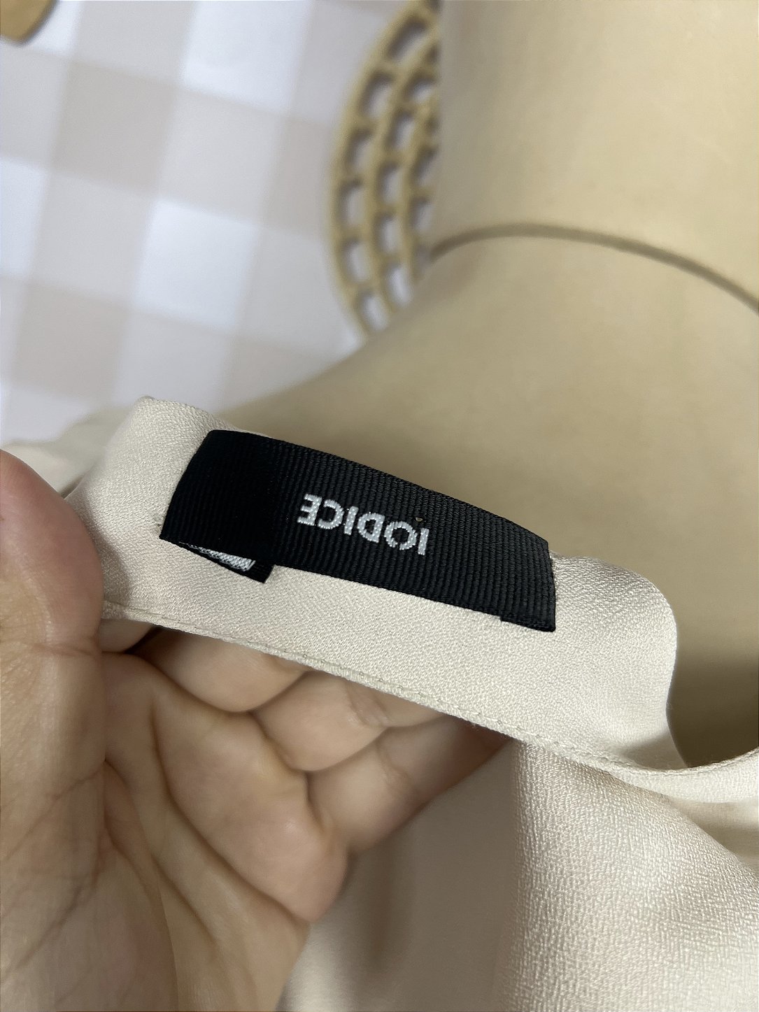 Vestido Iódice off white Tamanho 36