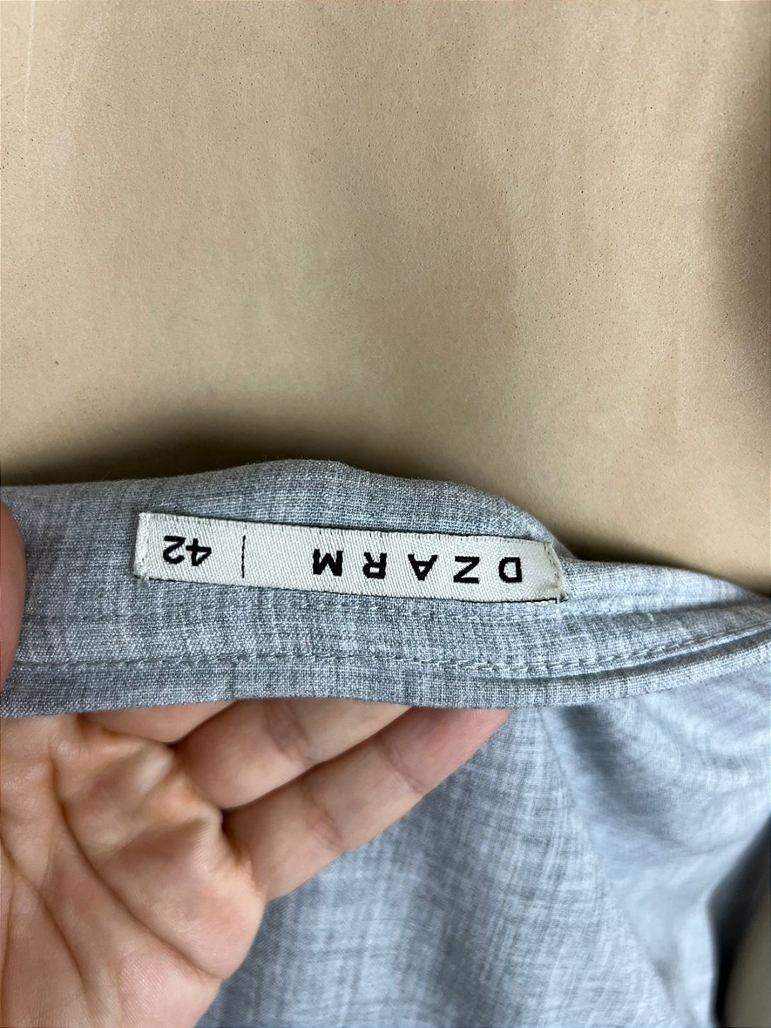 Macacão Dzarm Feminino Viscose e Elastano