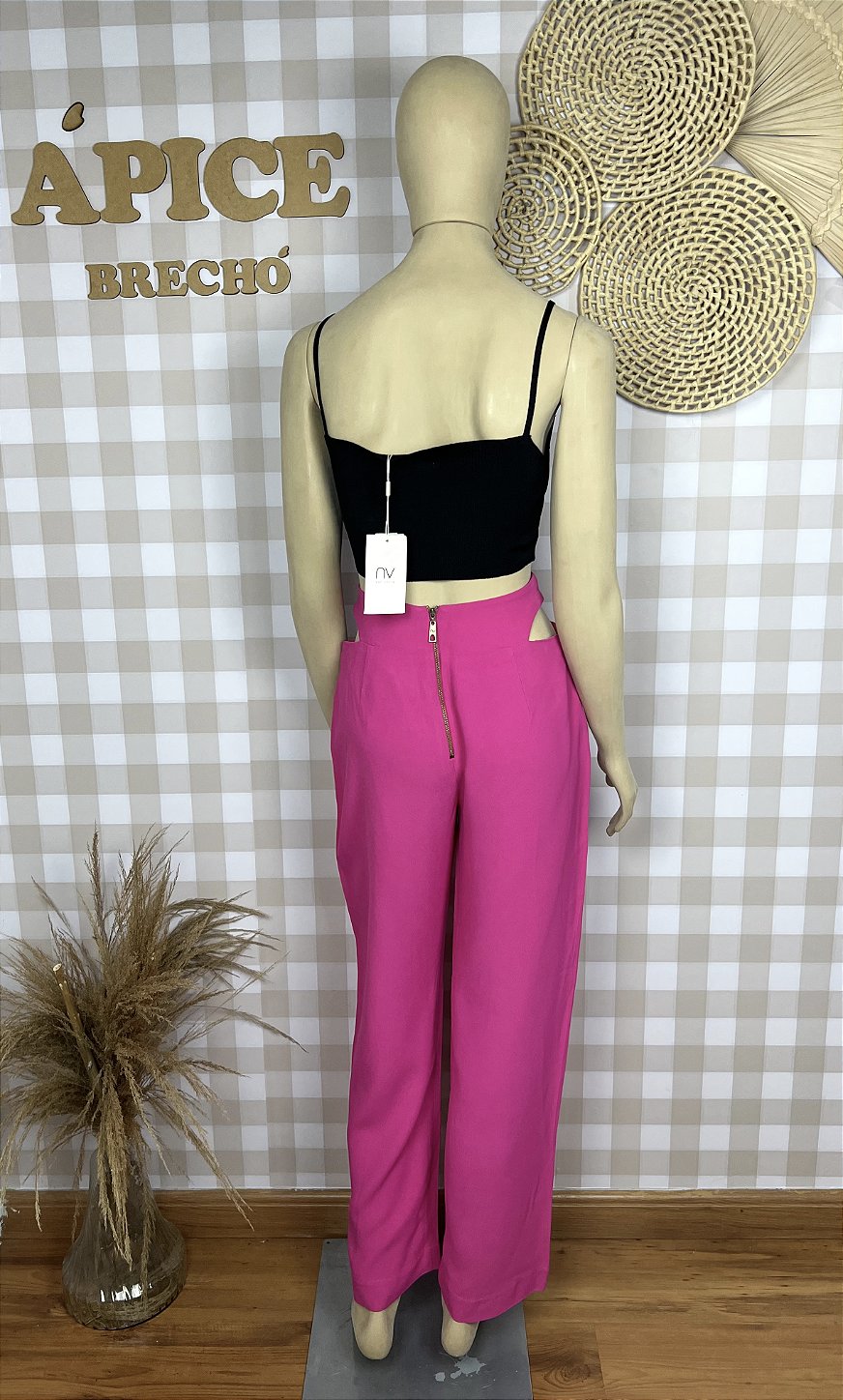 Calça Rosa Feminina Nati vozza