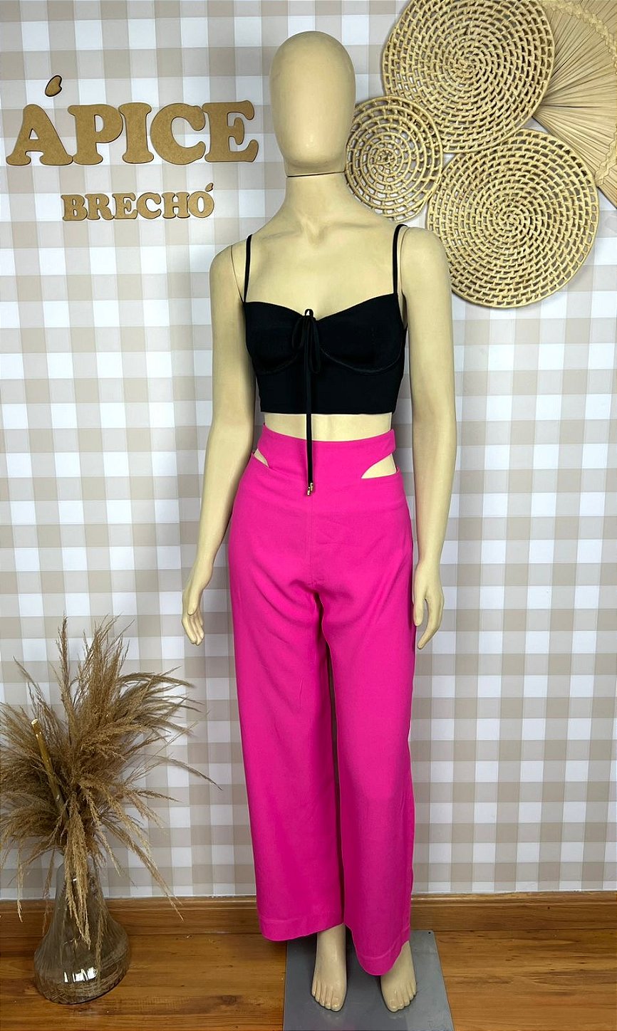 Calça Rosa Feminina Nati vozza
