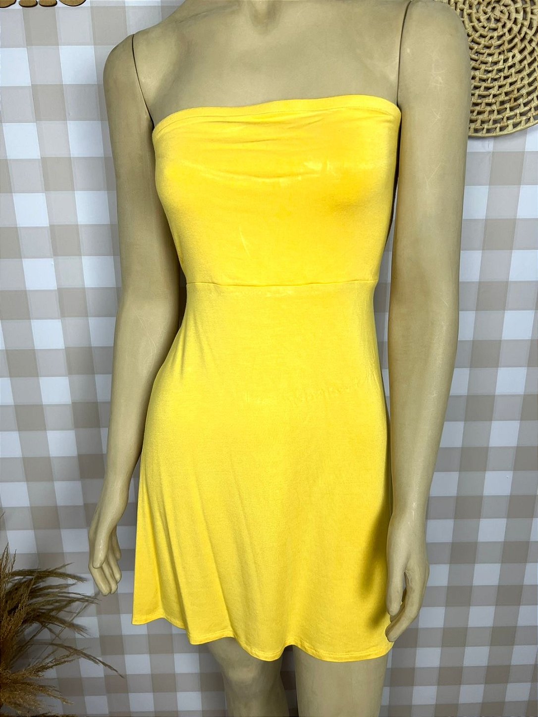Vestido Tubinho Forever 21 Amarelo G