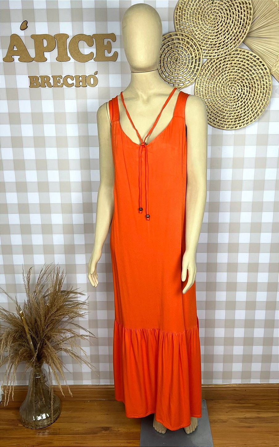 Vestido Longo Ginestra Tamanho 44