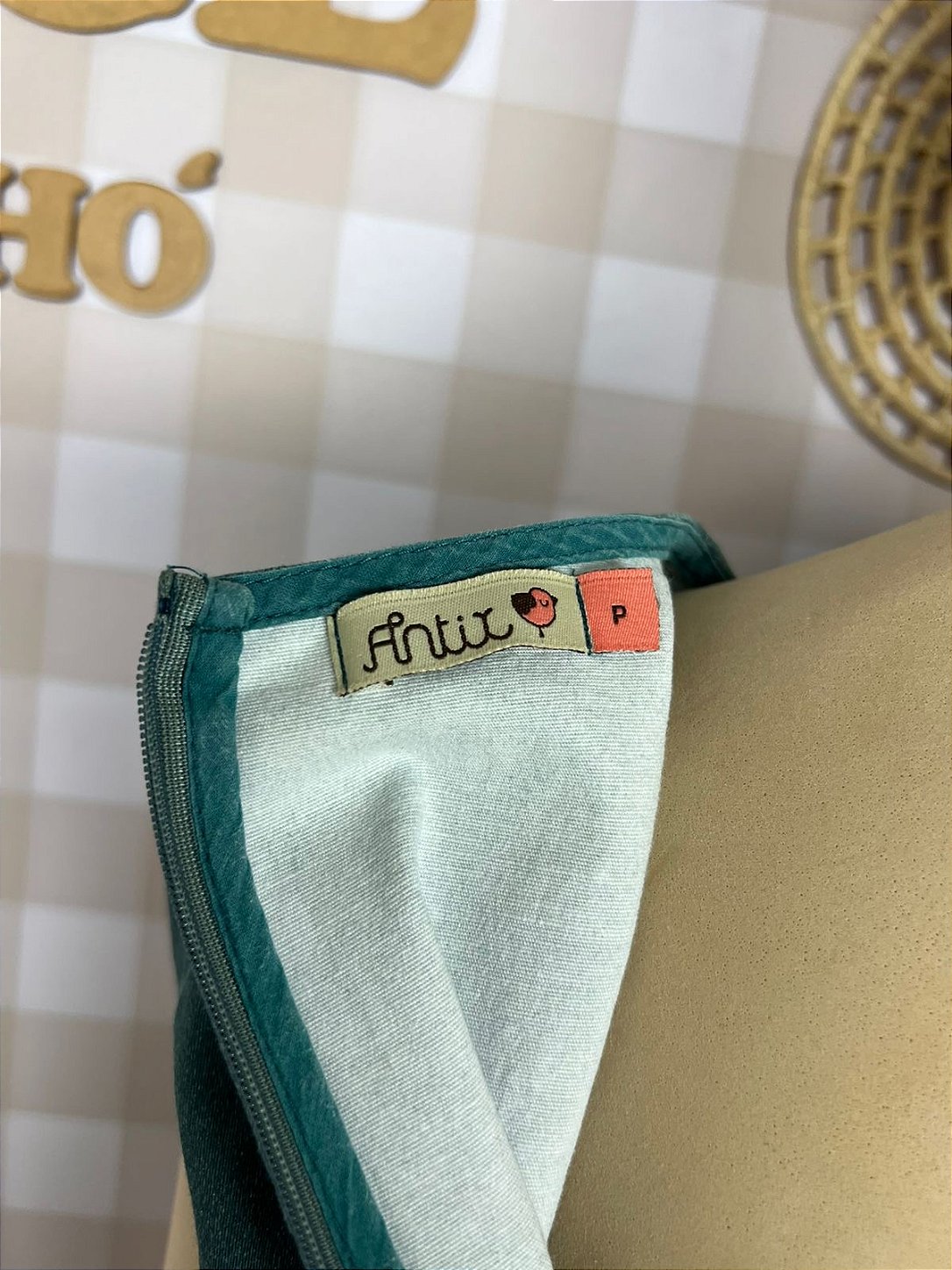 Vestido Antix Estampado Tamanho P
