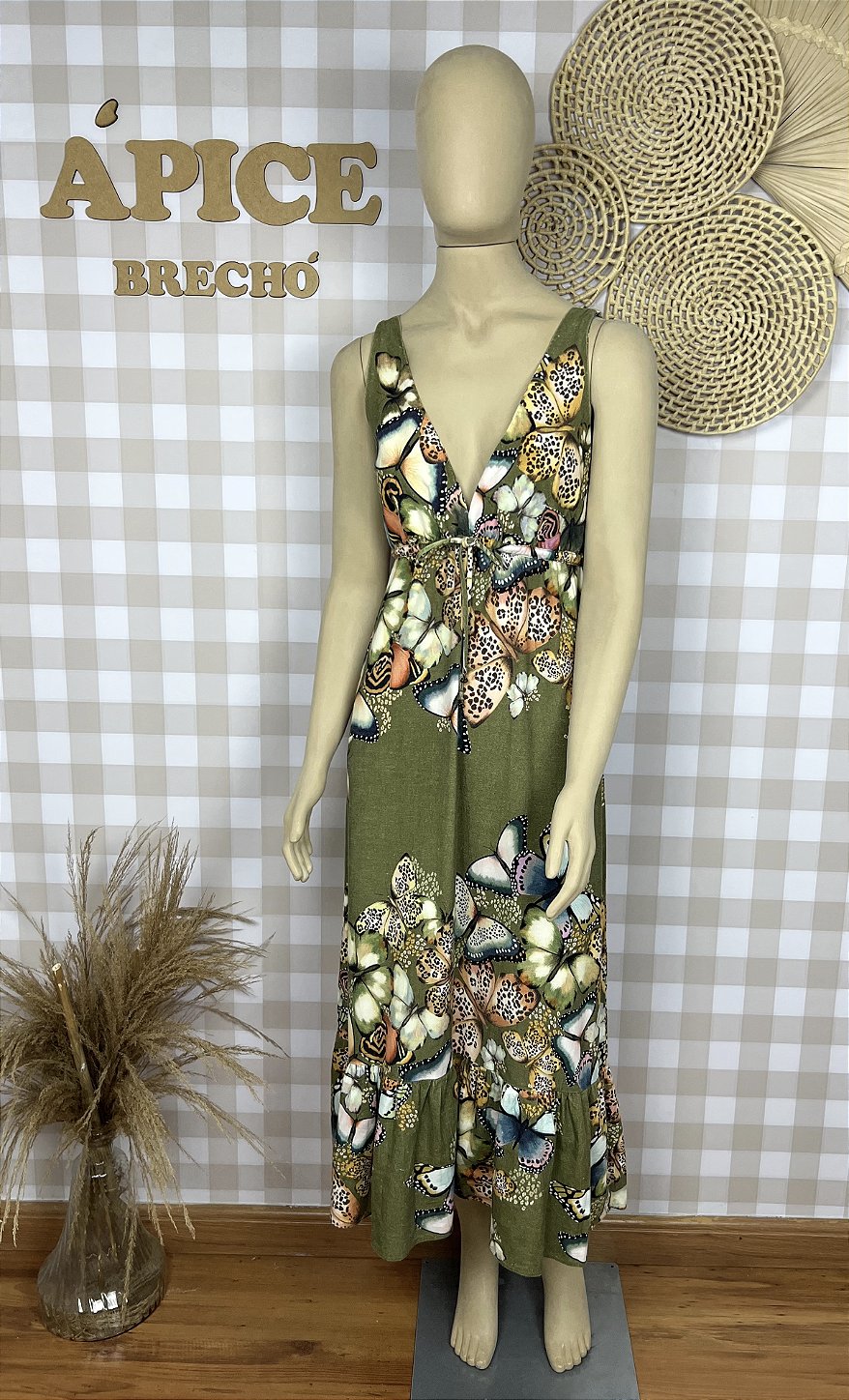 Vestido Dress Estampado Algodão PP