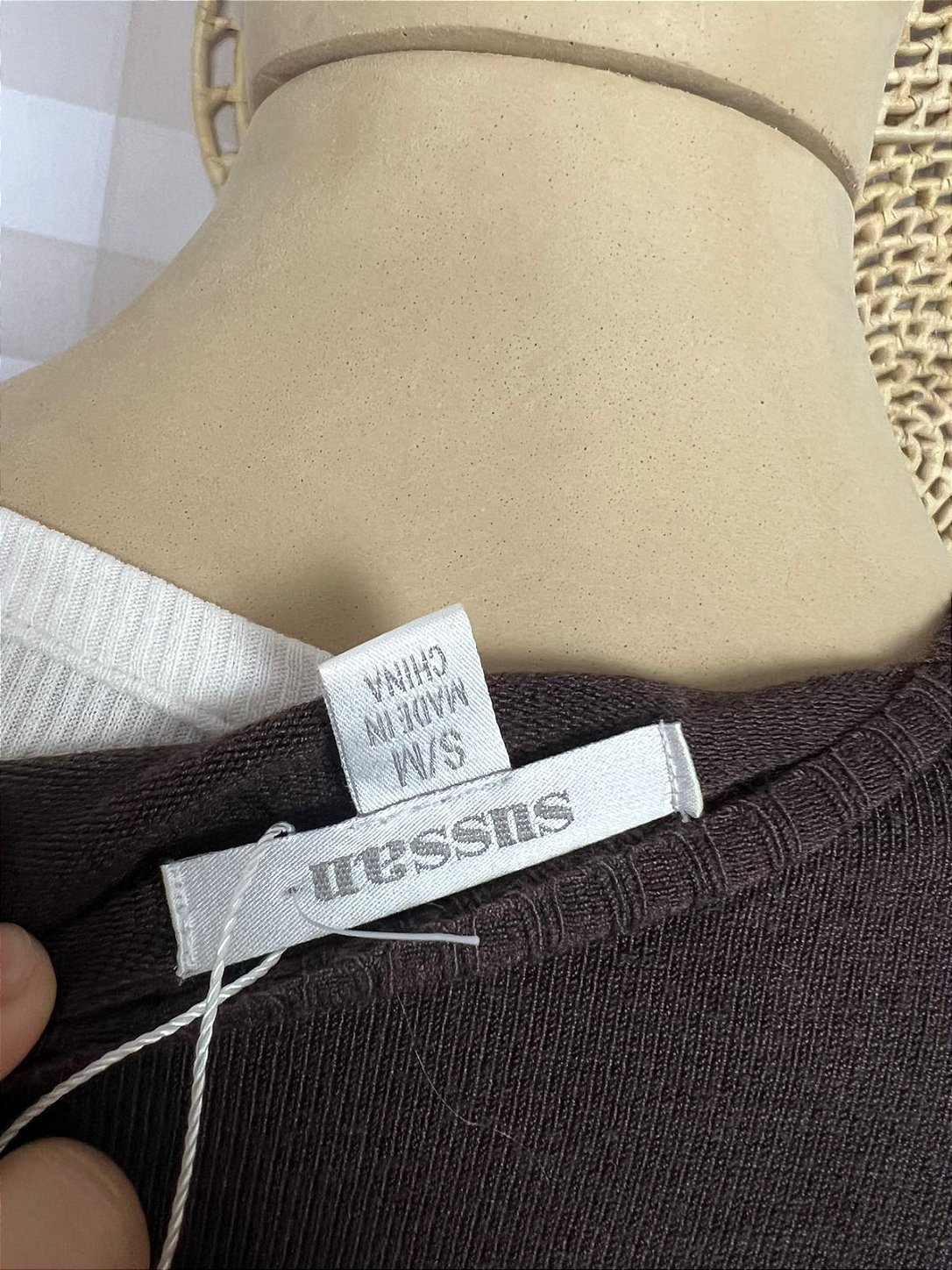 Cardigan Marrom Feminino Tamanho M
