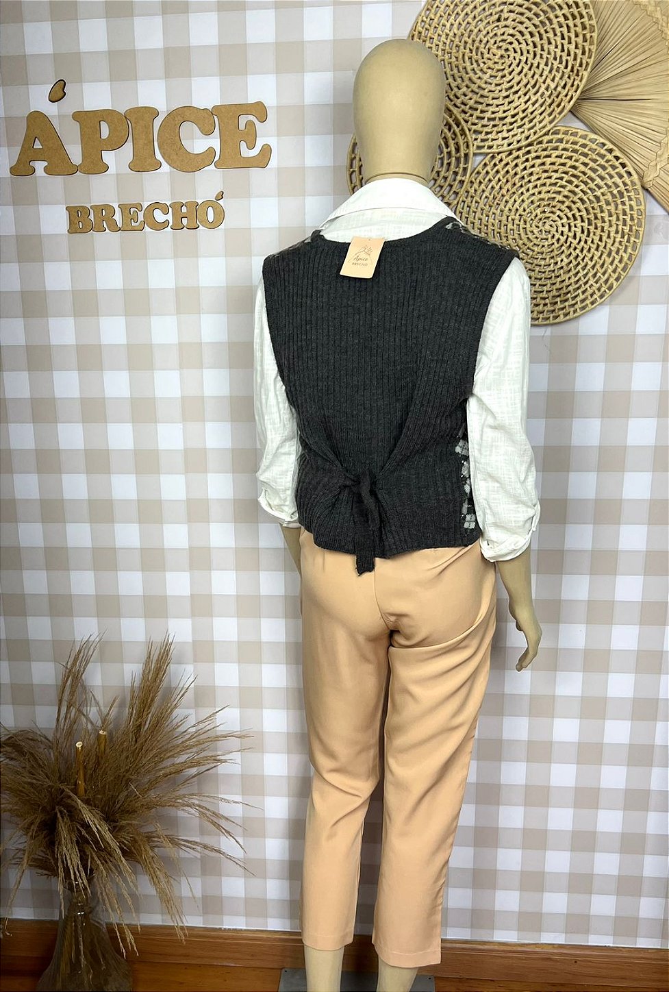 Colete Tricô Feminino Lakita M