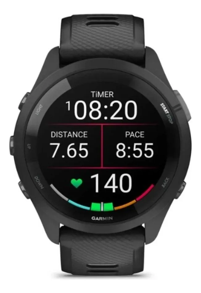 Relogio Garmin Foreunner 265 Preto