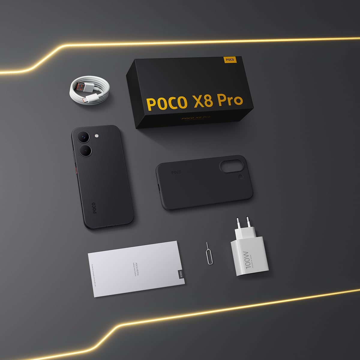 Smartphone Xiaomi Poco X8 Pro 512GB / 12GB Ram (Preto)