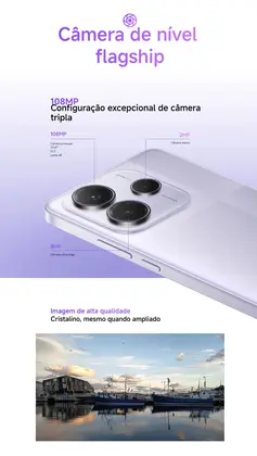 Xiaomi Redmi Note 14 5G 128GB Lilás 6GB RAM