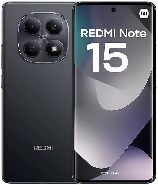 Xiaomi Redmi Note 15 Preto 8G RAM 256 ROM