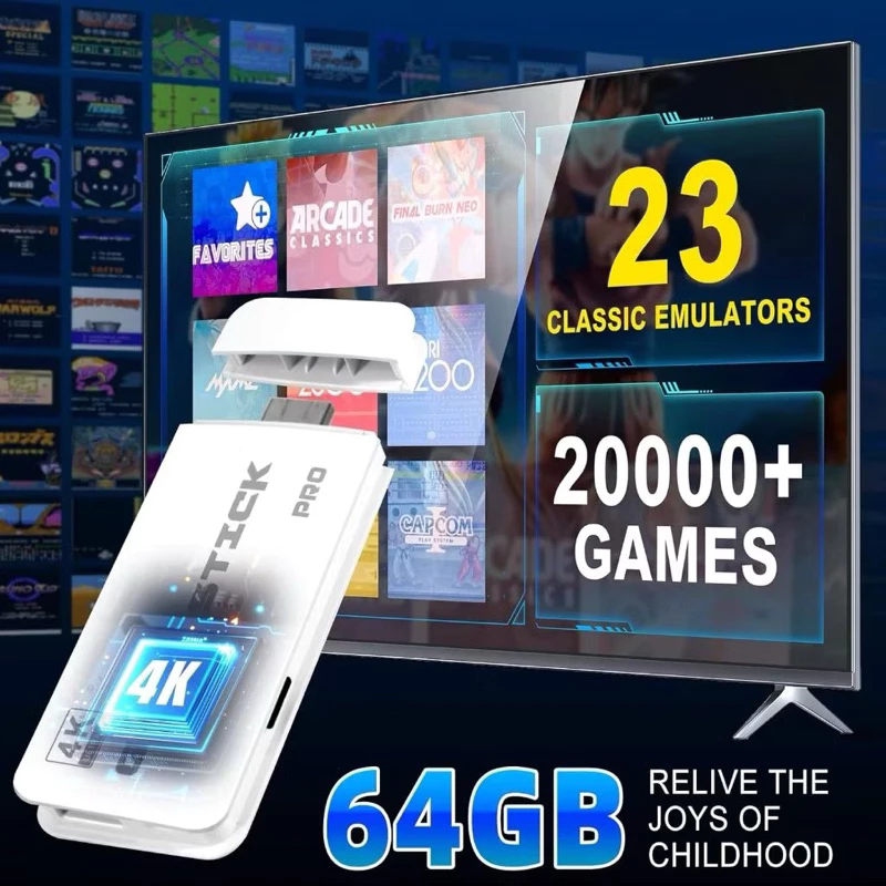 Game Stick Blulory Wireless 2.4G 4K